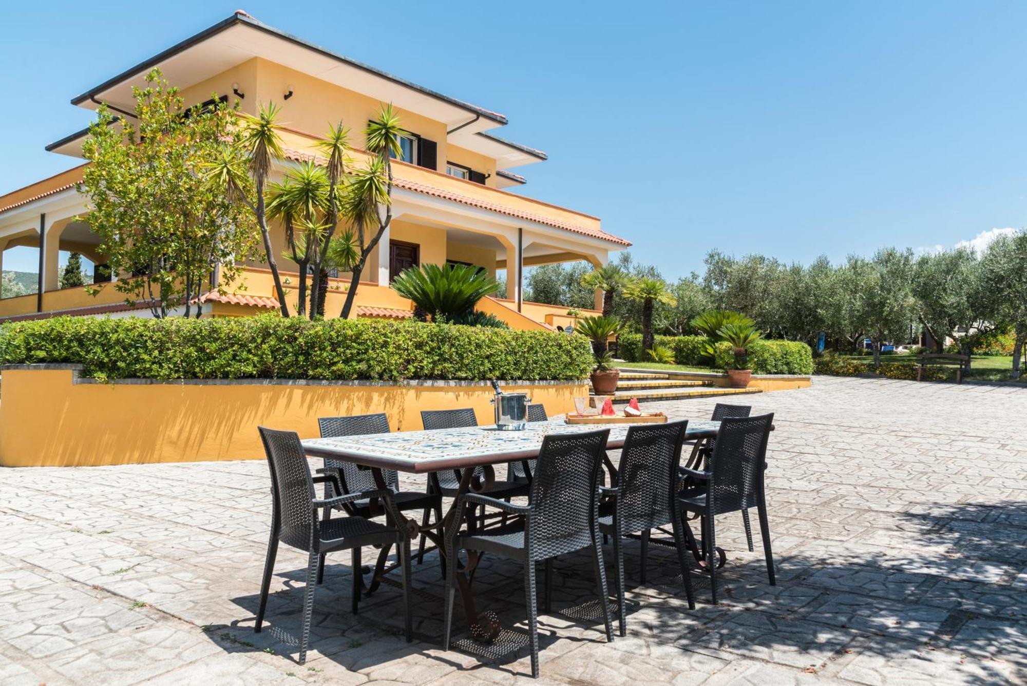Villa Tina Santa Maria di Castellabate Exterior foto